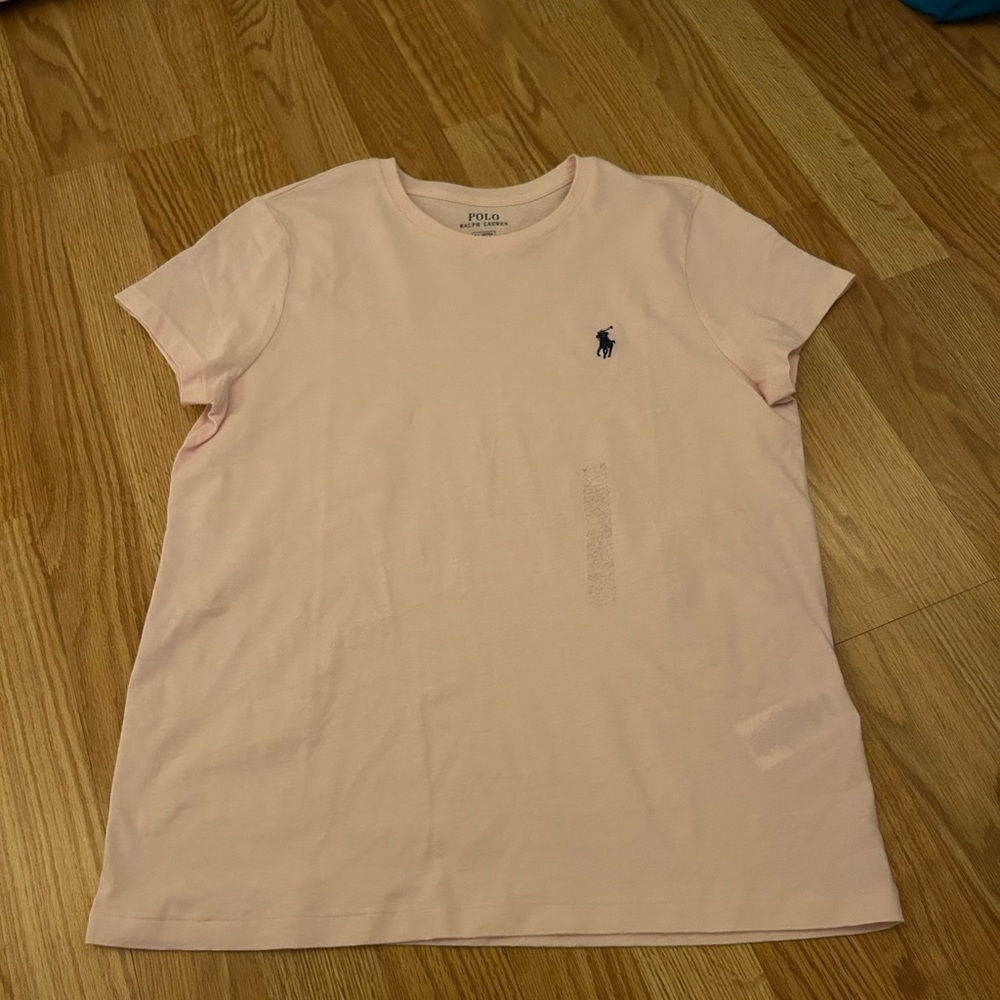 Polo Ralf Lauren size medium pink t shirt